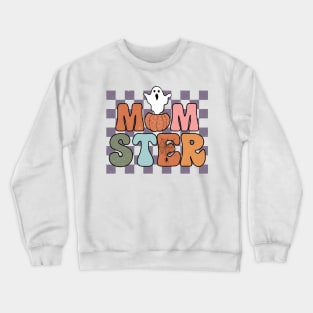 Monster. Groovy Retro Design. Crewneck Sweatshirt